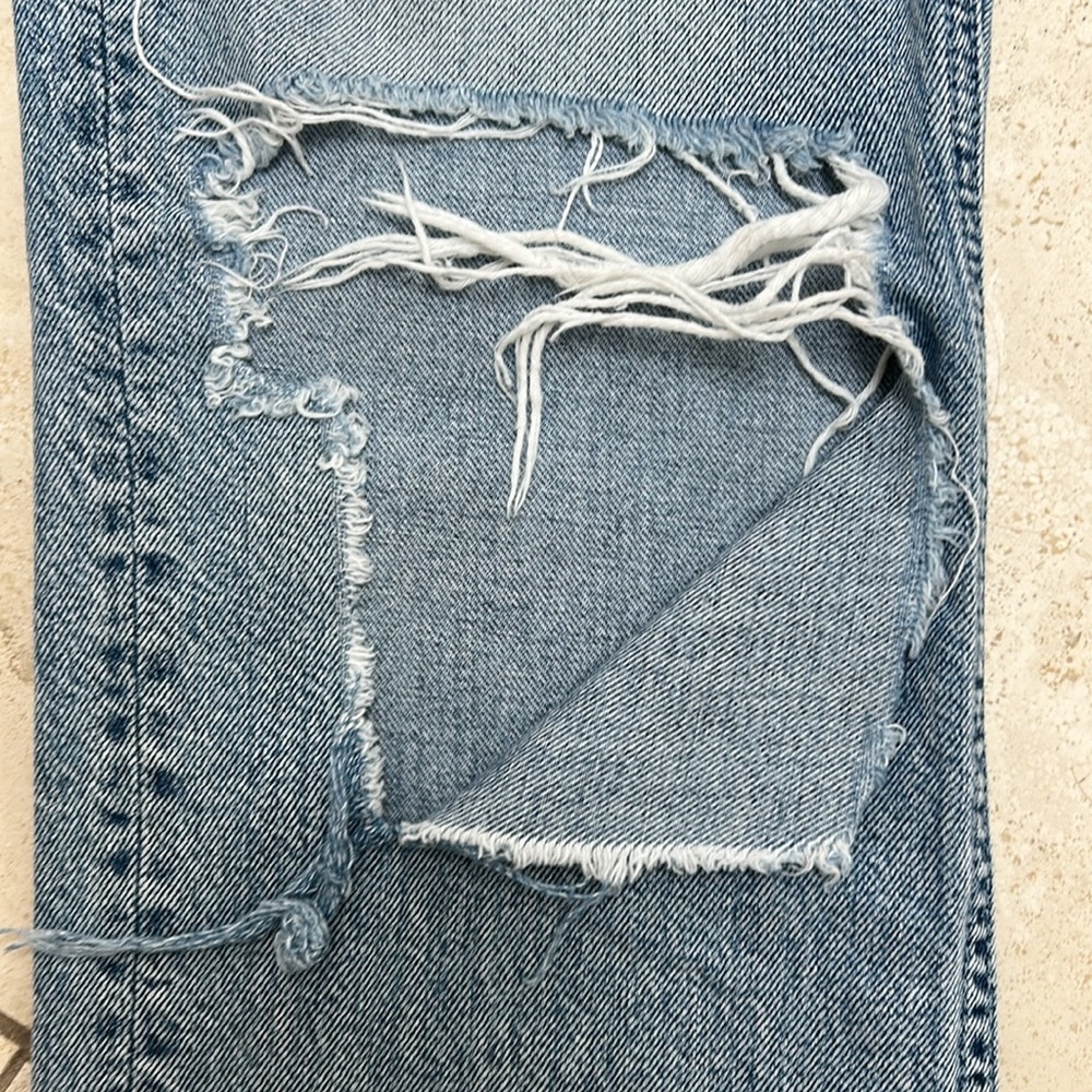Distressed Blue Jeans - Picture 5 of 8